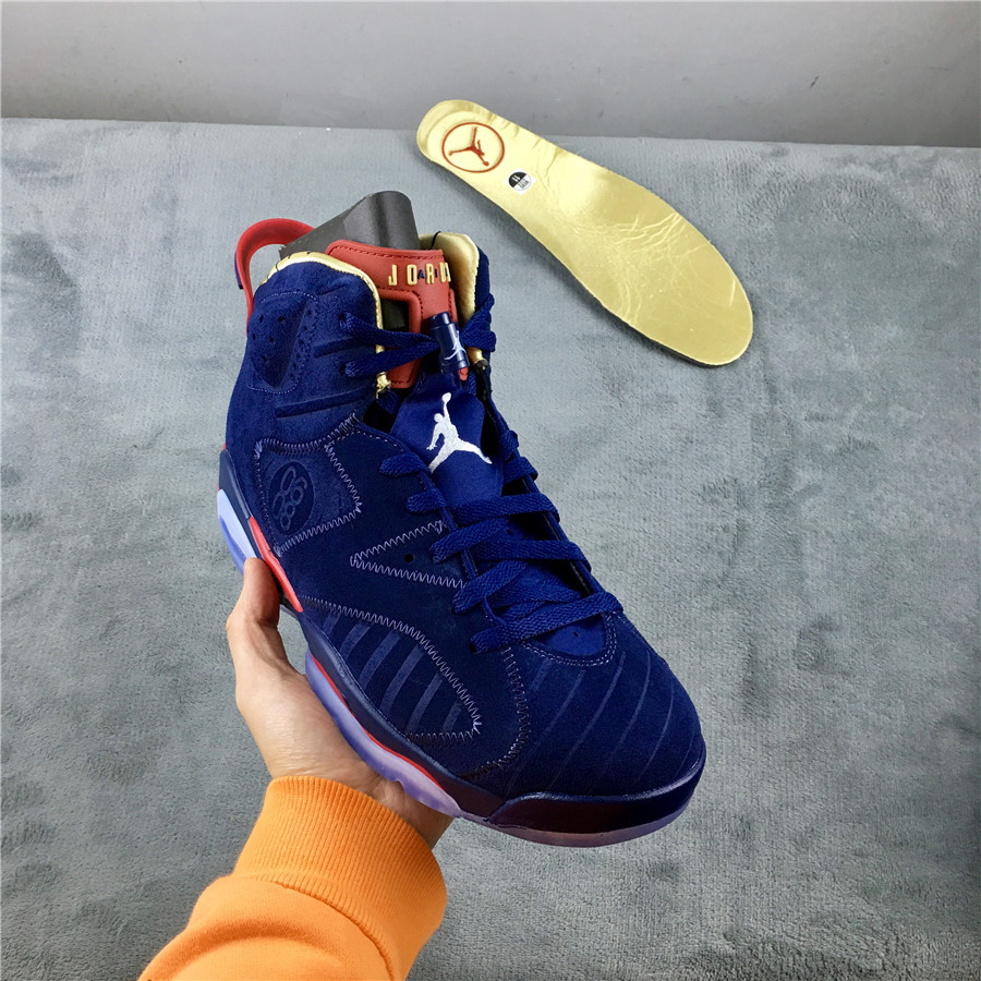 2019 Air Jordan VI Retro Doernbecher Blue